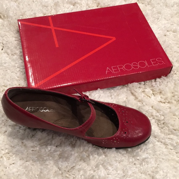 aerosoles red heels